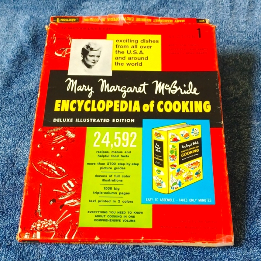 Vintage Encyclopedia of Cooking Section 1